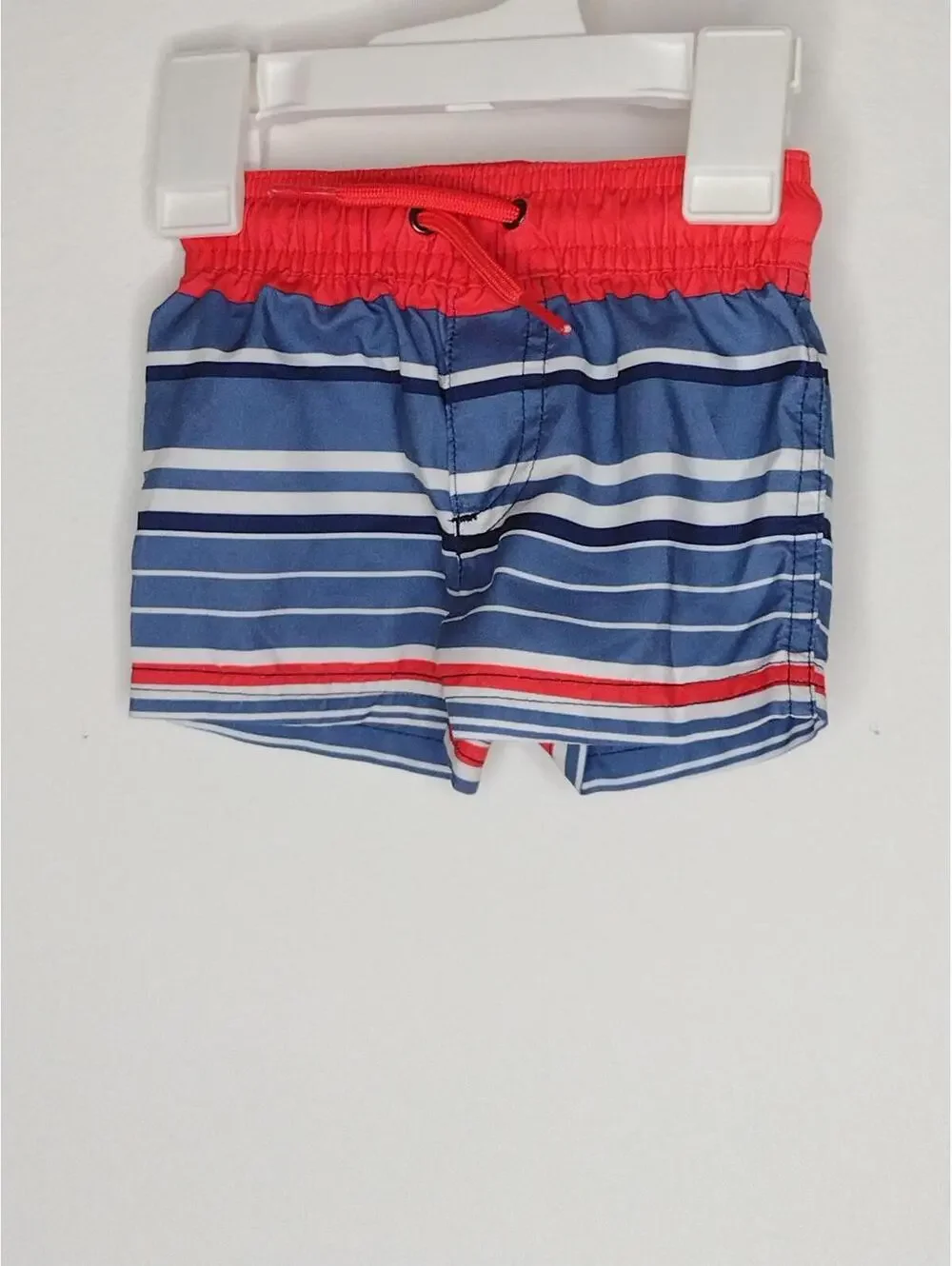 NWT Just One You by Carter's Baby Boy Blue/White/Red 2 Piece Swim Set Size 3M